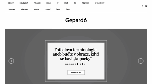 gepardo.cz