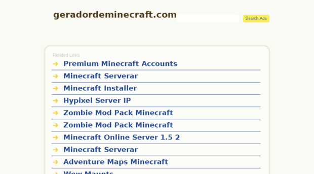 geradordeminecraft.com