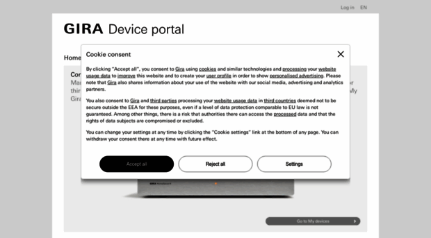geraeteportal.gira.de