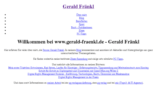 gerald-fraenkl.de