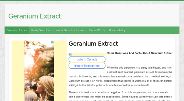 geraniumextract.net
