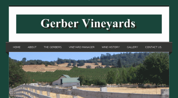 gerbervineyards.net