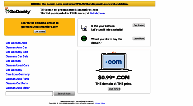 germanautodismantlers.com