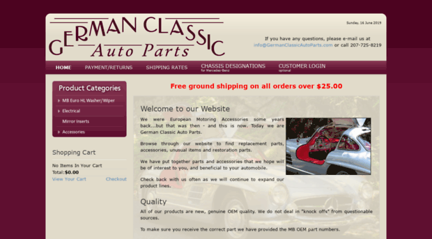 germanclassicautoparts.com