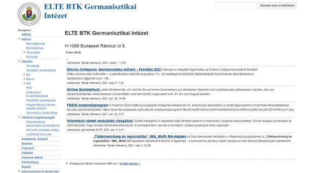 germanistik.elte.hu