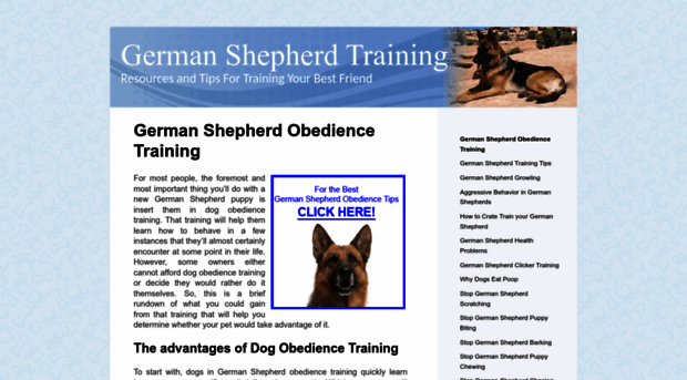 germanshepherd-training.net