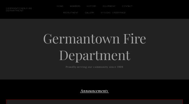 germantownfiredepartment.com