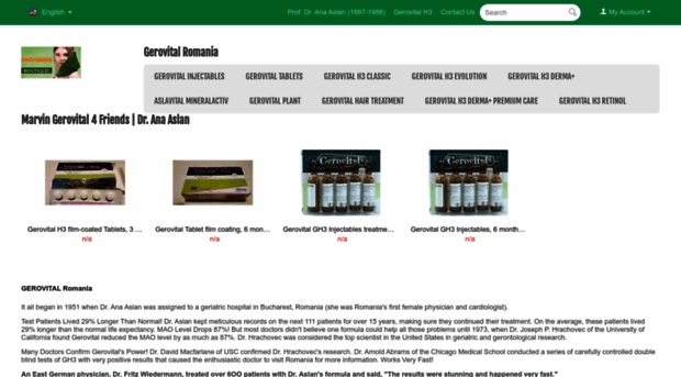 gerovital-pharmacy.com