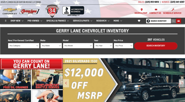 gerrylanechevrolet.com