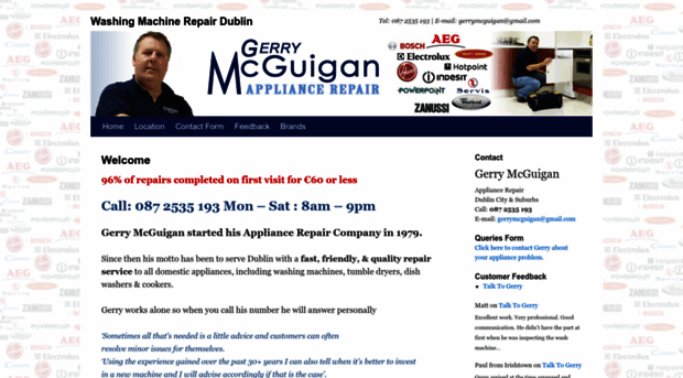 gerrymcguiganappliancerepairs.ie