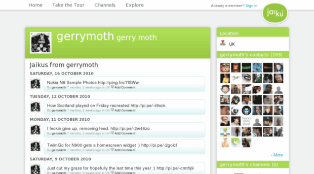 gerrymoth.jaiku.com