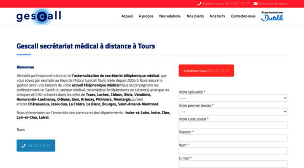 gescall-tours.fr