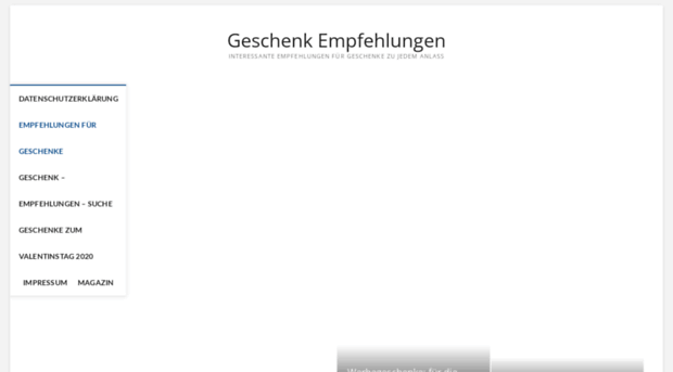 geschenk-empfehlungen.com