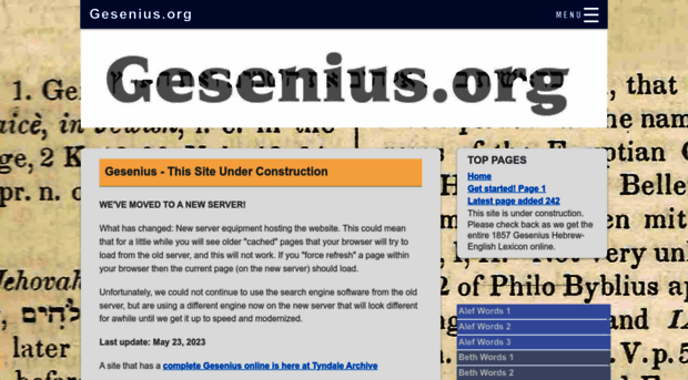 gesenius.org