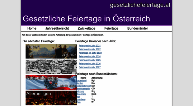 gesetzlichefeiertage.at