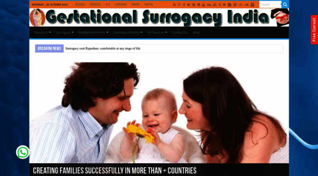 gestationalsurrogacyindia.com
