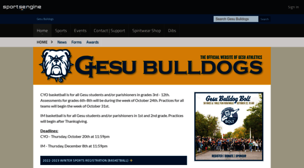 gesubulldogs.com