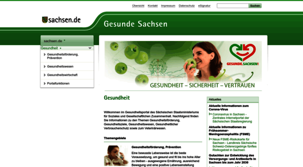 gesunde.sachsen.de