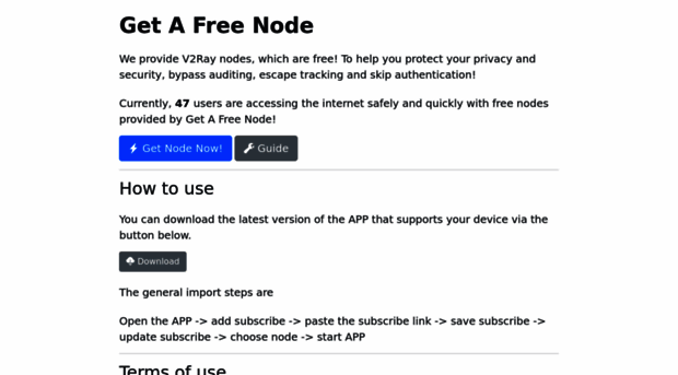 getafreenode.com