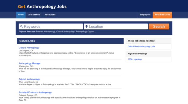 getanthropologyjobs.com