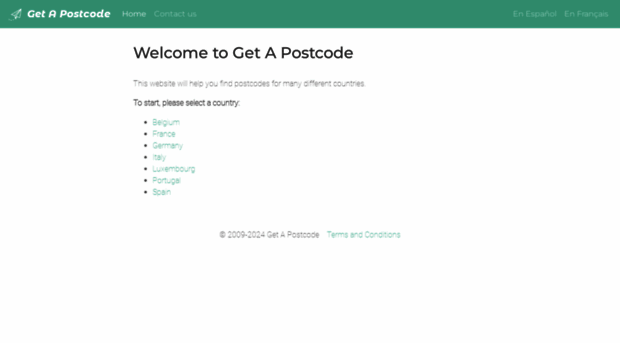 getapostcode.com