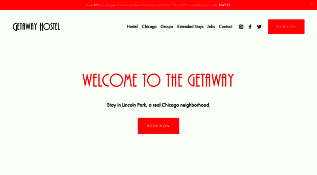 getawayhostel.com