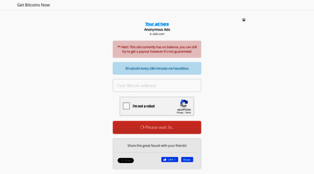 getbitcoinsnow.faucetfly.com