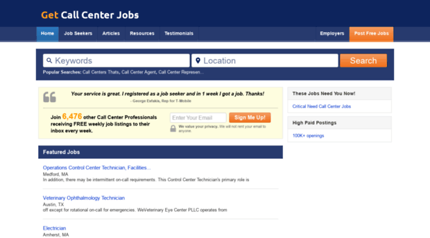 getcallcenterjobs.com