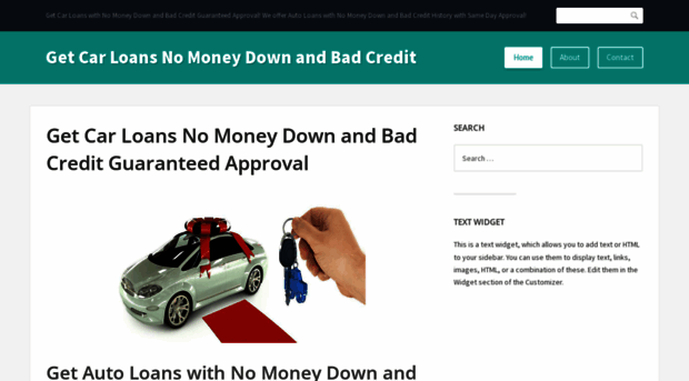 getcarloansnomoneydownandbadcredit.wordpress.com