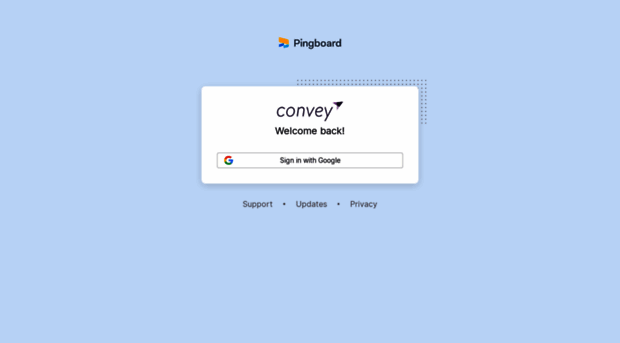 getconvey.pingboard.com