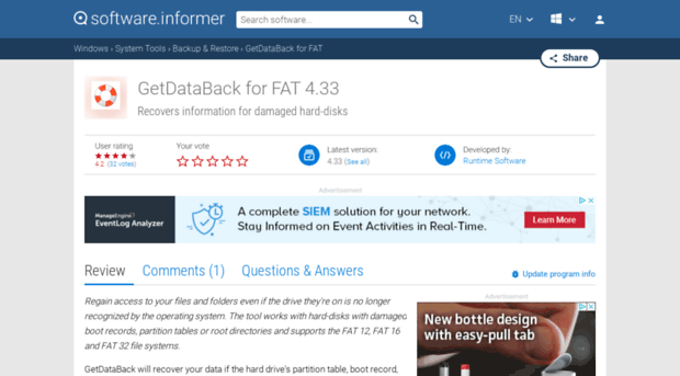 getdataback-for-fat.software.informer.com