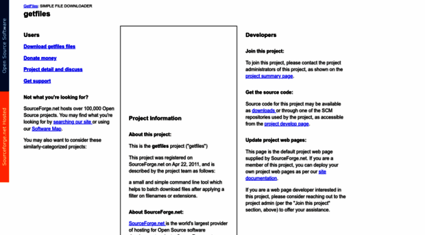 getfiles.sourceforge.net