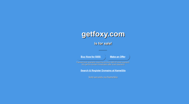 getfoxy.com