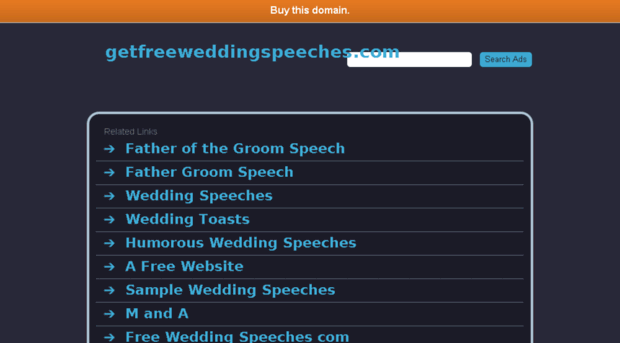 getfreeweddingspeeches.com