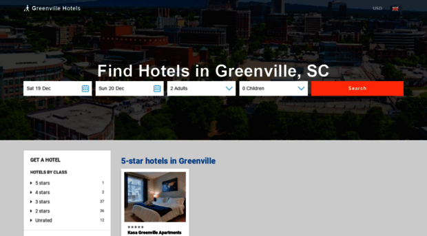 getgreenvillehotels.com