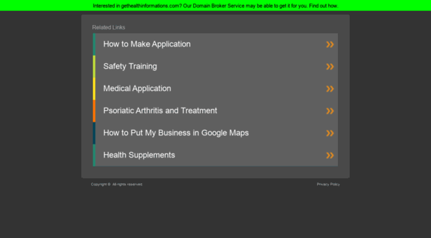 gethealthinformations.com