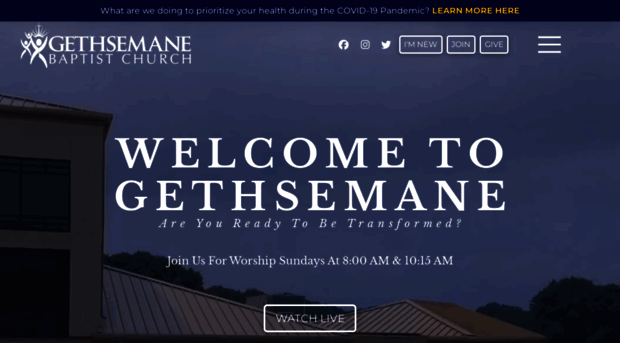 gethsemanebaptist.org