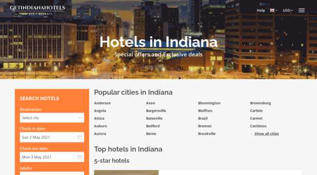 getindianahotels.com