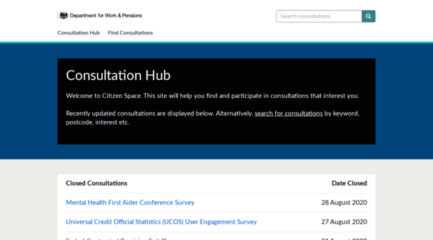 getinvolved.dwp.gov.uk