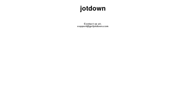 getjotdown.com