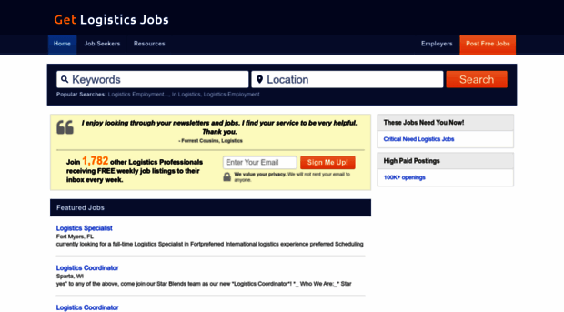 getlogisticsjobs.com