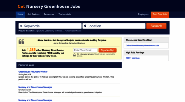 getnurserygreenhousejobs.com