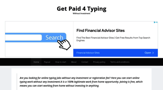 Getpaid4typing Net Offline Online Typing Jobs Wee Getpaid4 Typing