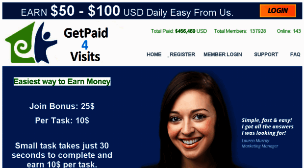 getpaid4visits.com