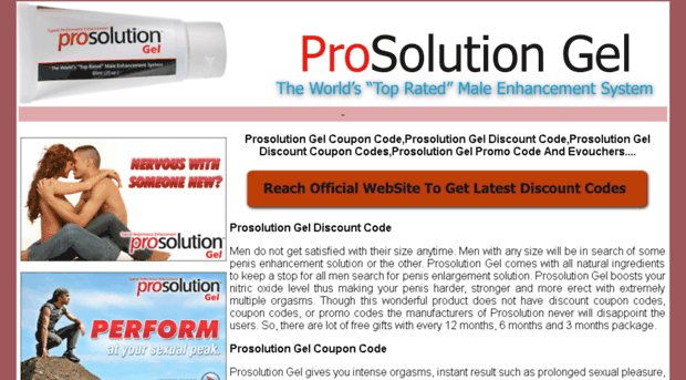 getprosolutiongeldiscountcodes.com