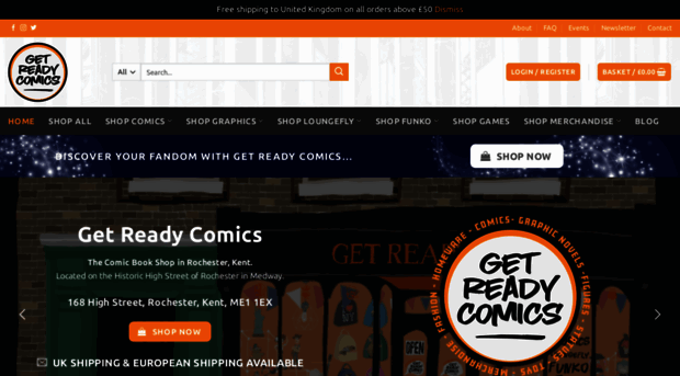 getreadycomics.com