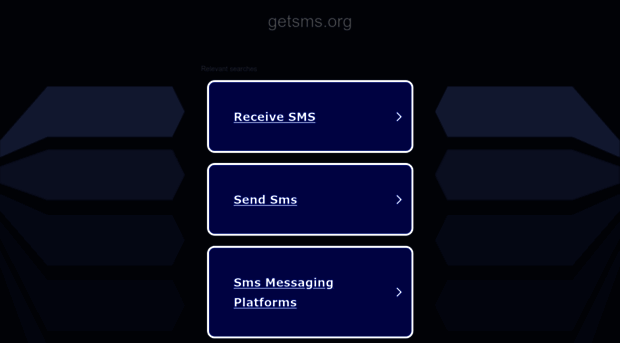 getsms.org