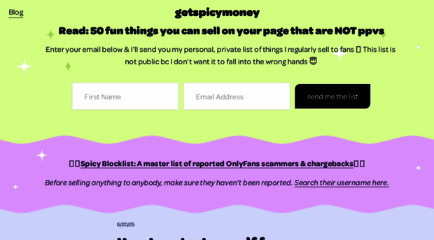 getspicymoney.com