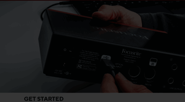 getstarted.focusrite.com