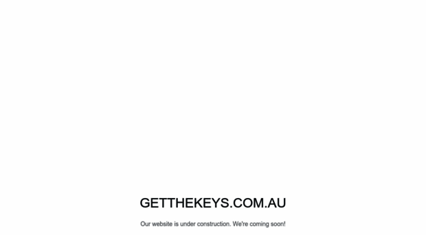 getthekeys.com.au